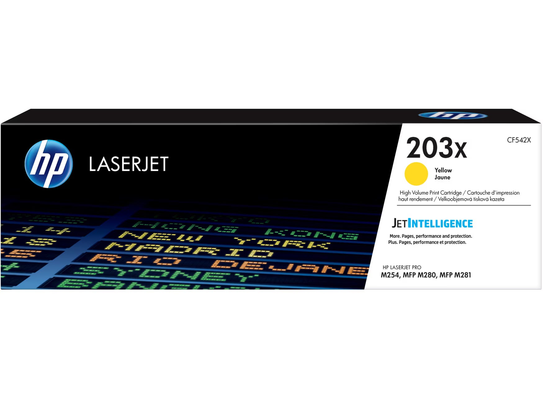 HP 203X Toner Gelb