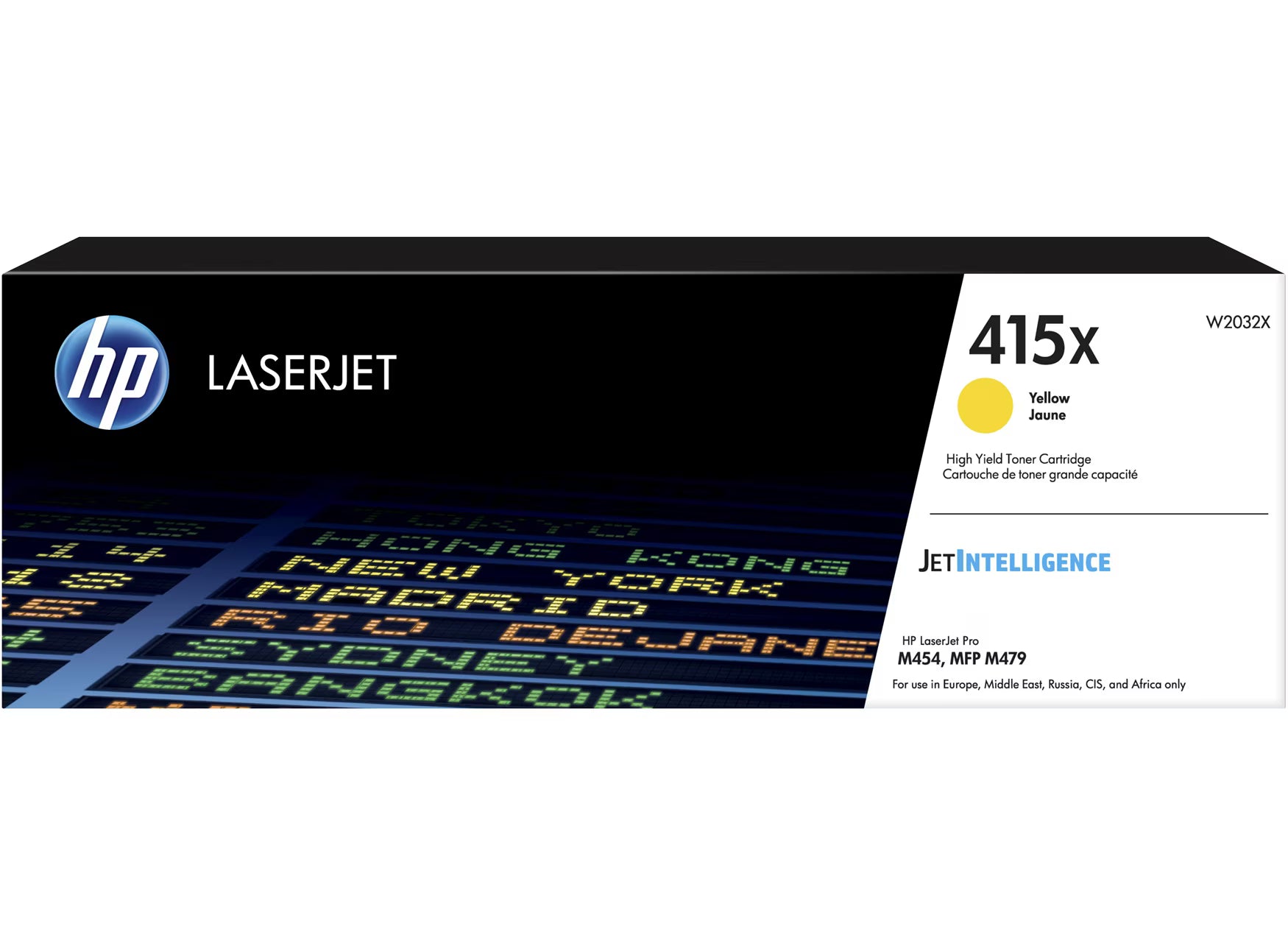 HP 415X Toner Gelb