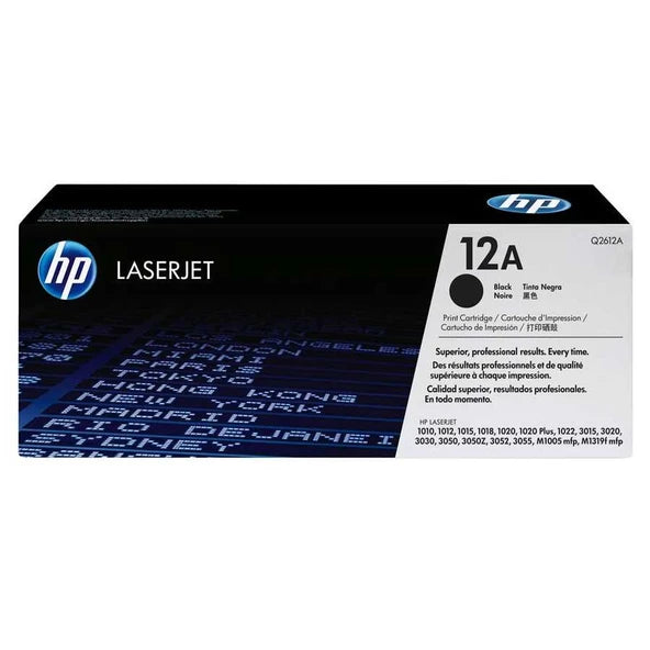 HP 12A Toner Schwarz