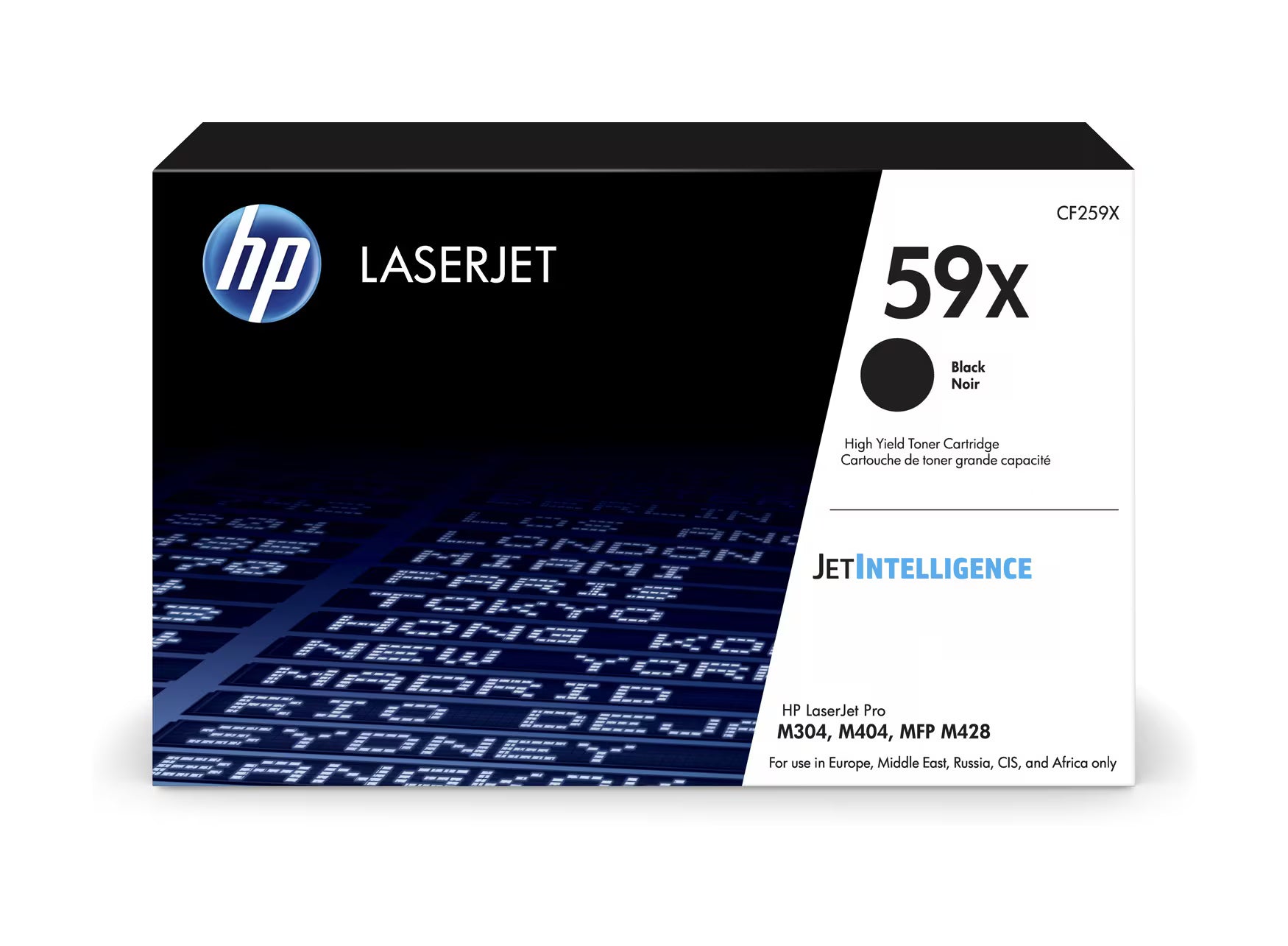 HP 59X Toner Schwarz